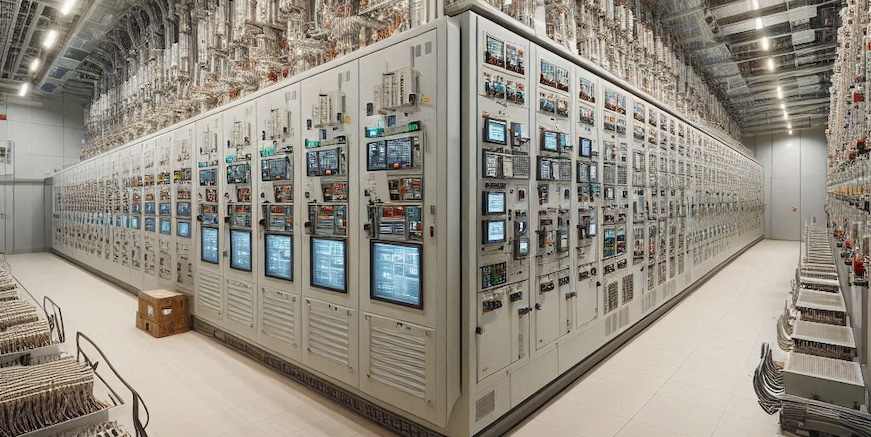 Commercial electrical installation in Riyadh