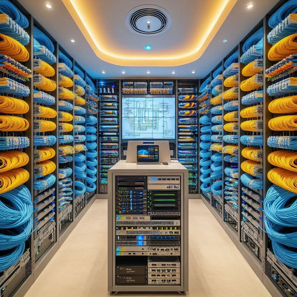 Data center cable management