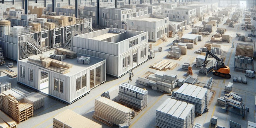 Modular cabin installation in Saudi Arabia